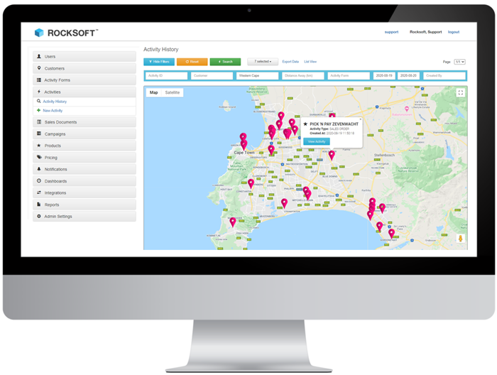 Live Sales & Activity Feed